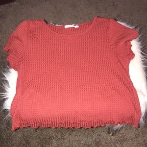 Burnt orange t shirt